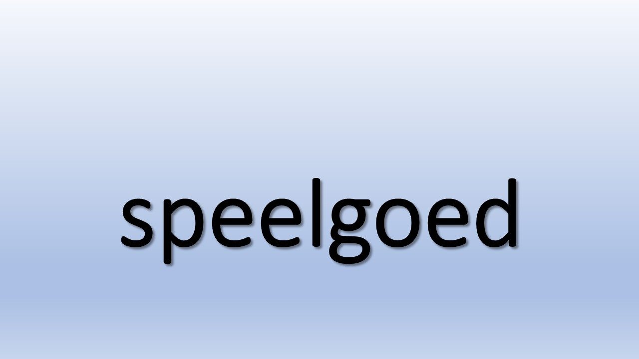 Speelgoed